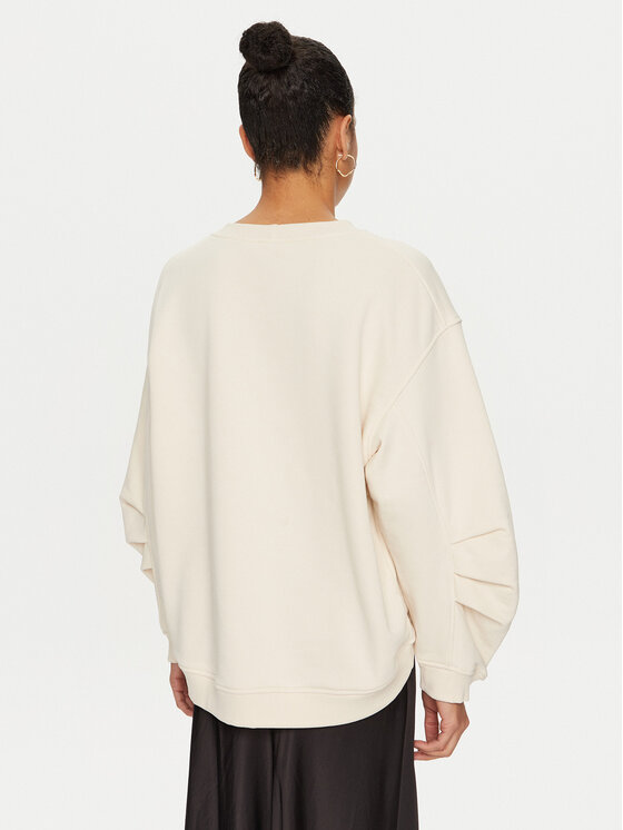ViCOLO ViCOLO Mikina RS0057 Écru Relaxed Fit