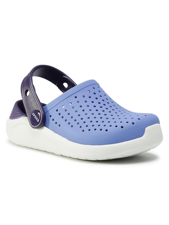 Crocs Pantoletten Literide Clog Kids 205964 Blau Modivo