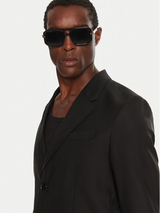 AMI PARIS AMI PARIS Sacou HBV008.WV0044 Negru Regular Fit