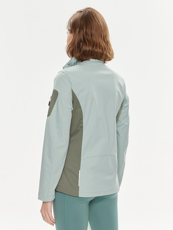 CMP CMP Větrovka 39A5016 Zelená Regular Fit