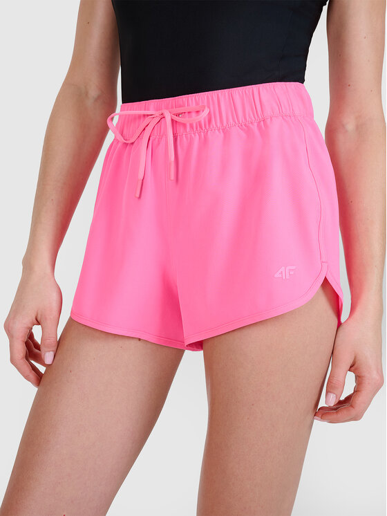 4F 4F Plážové šortky BEACHWEAR BASIC Růžová