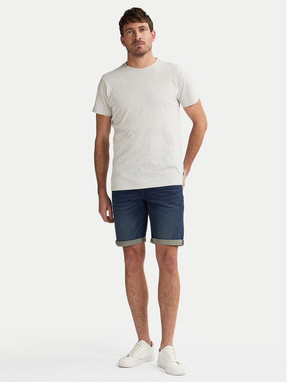 Petrol Industries Petrol Industries Farmer rövidnadrág M-ROS-SHO001 Sötétkék Slim Fit