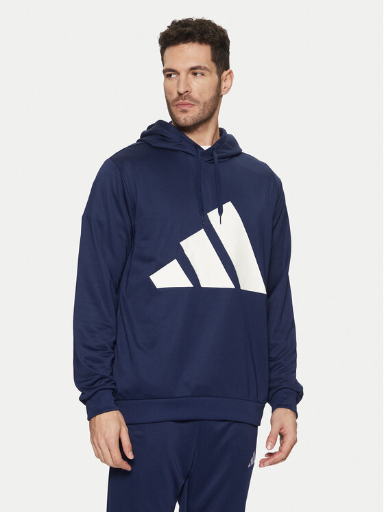adidas adidas Trenerka Sportswear Big Logo JC5389 Tamnoplava Regular Fit