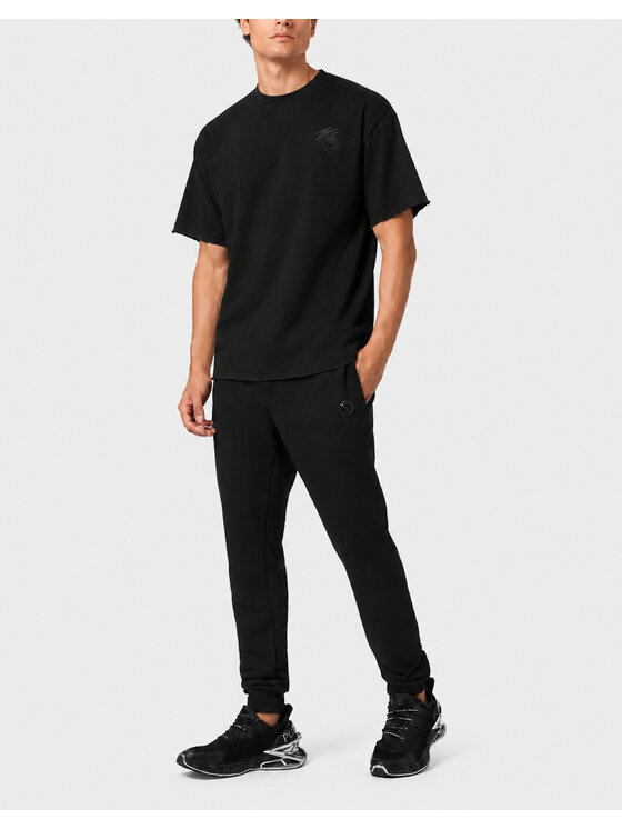 Plein Sport Plein Sport T-Shirt 32340 Czarny Regular Fit