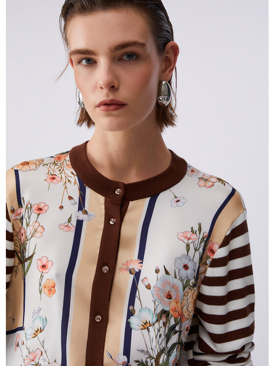 Liu Jo Liu Jo Cardigan WA6384MS49IP9245 Marrone Regular Fit