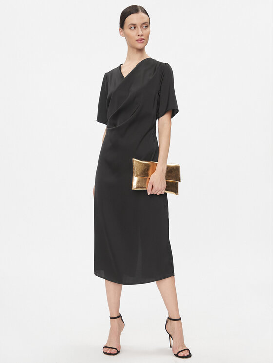 Bruuns Bazaar Bruuns Bazaar Φόρεμα καθημερινό Nemi BBW3622 Μαύρο Regular Fit