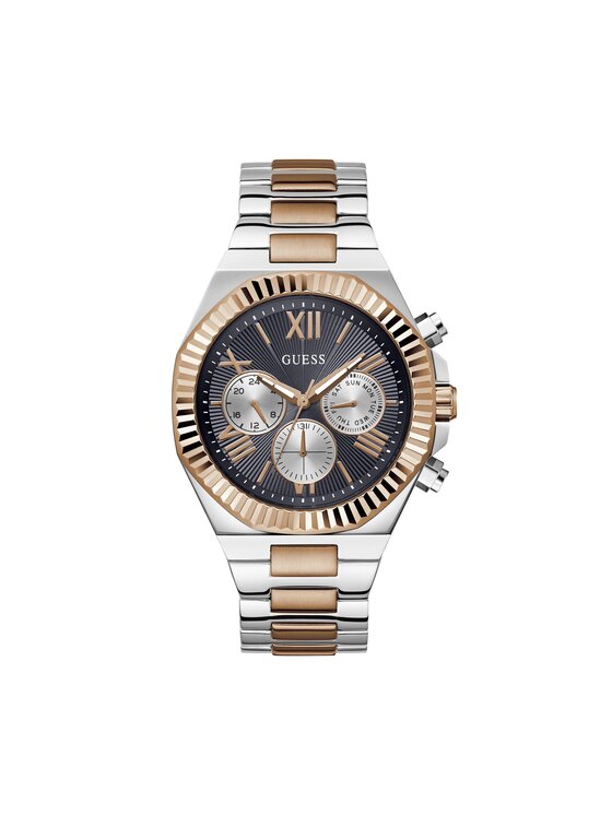 Guess Guess Hodinky Resistance GW0703G4 Strieborná