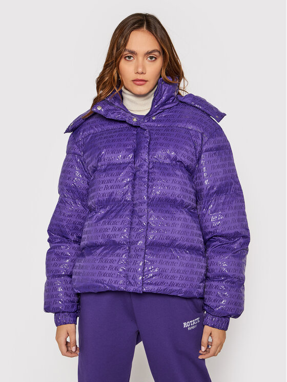 ROTATE ROTATE Žieminė striukė Tina RT784 Violetinė Oversize