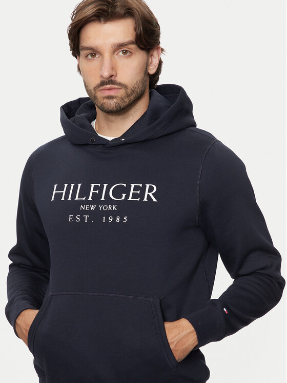 Tommy Hilfiger Tommy Hilfiger Sweatshirt MW0MW35523 Dunkelblau Regular Fit