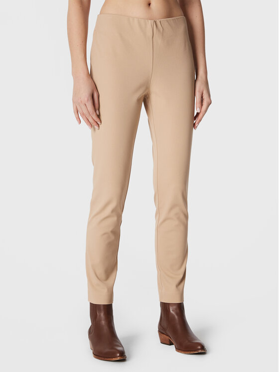 Lauren Ralph Lauren Pantaloni din material 200631310018 Bej Slim Fit