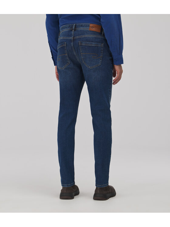 Lee Cooper Lee Cooper Jeansy DENZEL Niebieski Custom Slim Fit