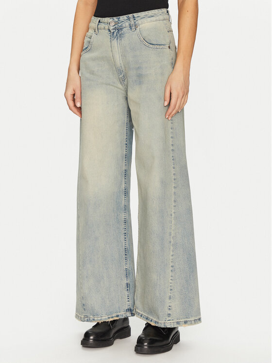 ViCOLO ViCOLO Farmer DD5122 Kék Wide Leg