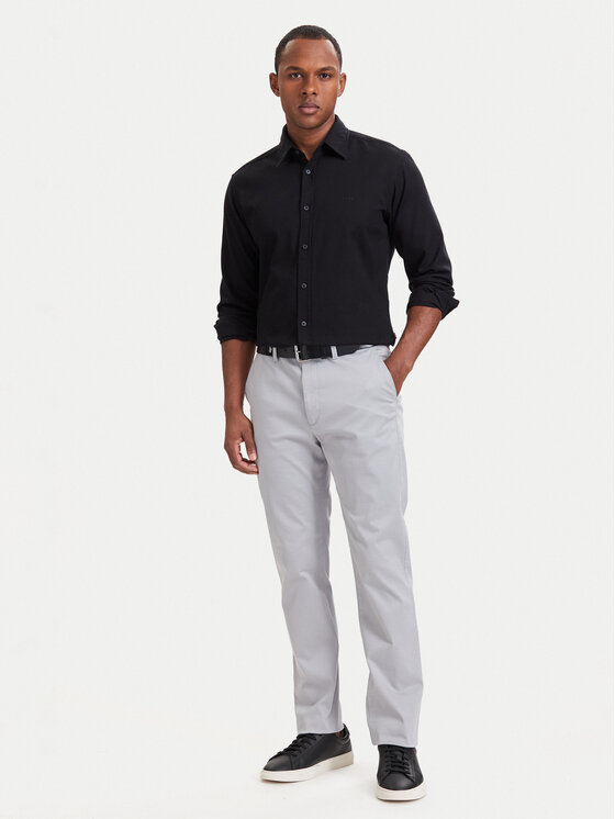 BOSS BOSS Košile Relegant_6_M 50565600 Černá Regular Fit