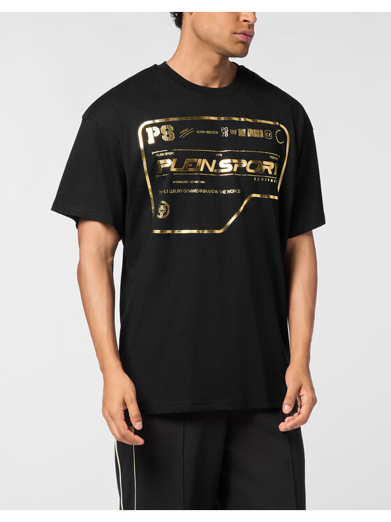 Plein Sport Plein Sport T-särk 24053 Must Regular Fit