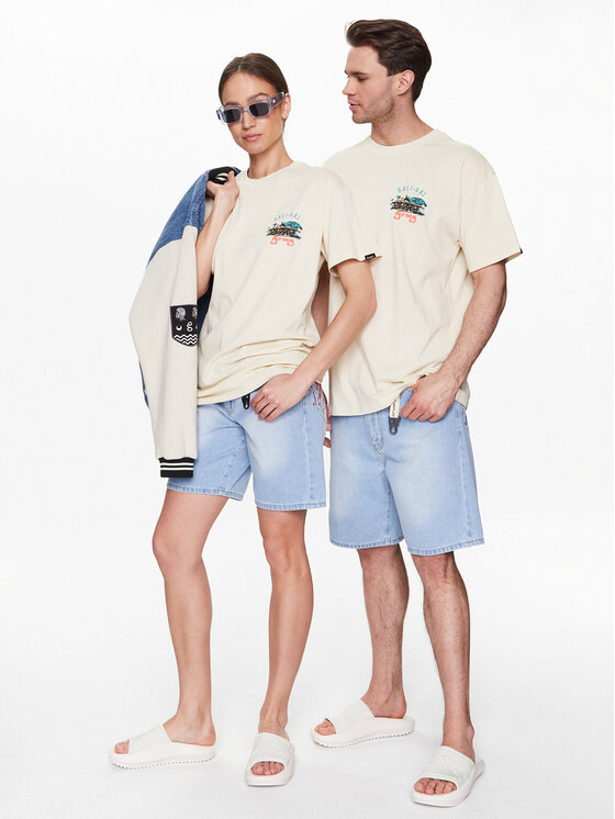T-shirt GA665 Écru Regular Fit