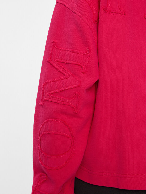 Tommy Jeans Tommy Jeans Majica dugih rukava Tonal DW0DW16402 Ružičasta Relaxed Fit