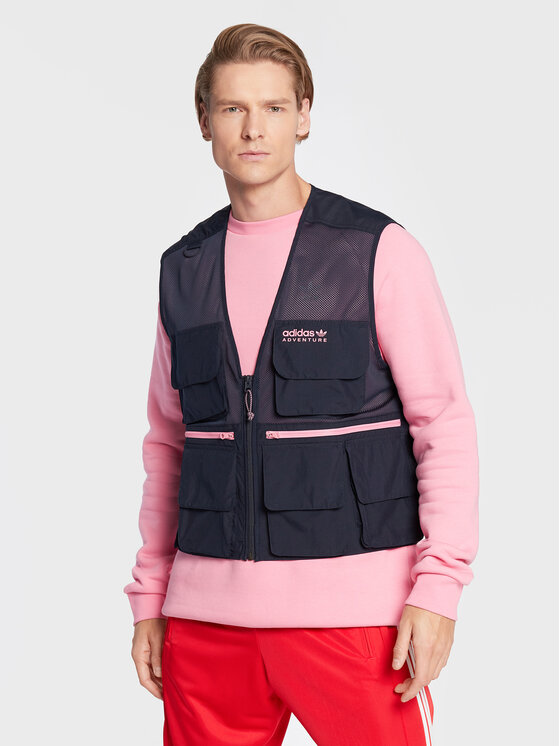 adidas Weste Originals Adventure HK4986 Dunkelblau Regular Fit