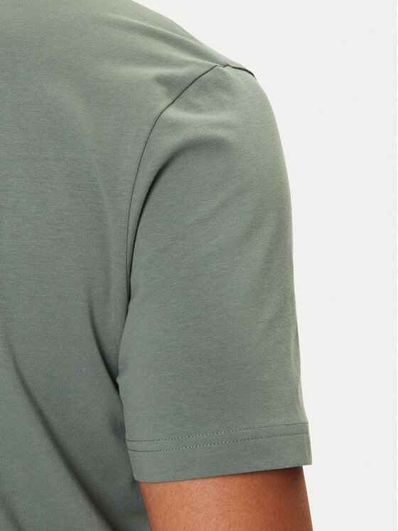 BOSS BOSS Tricou 50506373 Verde Regular Fit