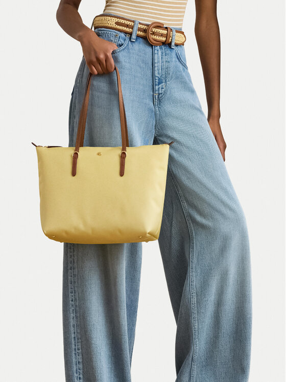 LAUREN RALPH LAUREN LAUREN RALPH LAUREN Ročna torba 431916737046 Rumena