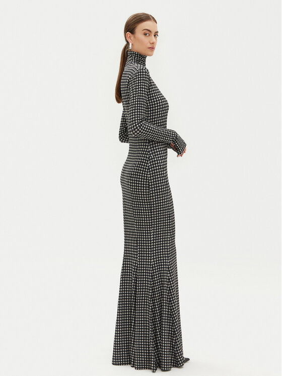 NORMA KAMALI NORMA KAMALI Вечірня сукня KK3243PL251657 Сірий Slim Fit