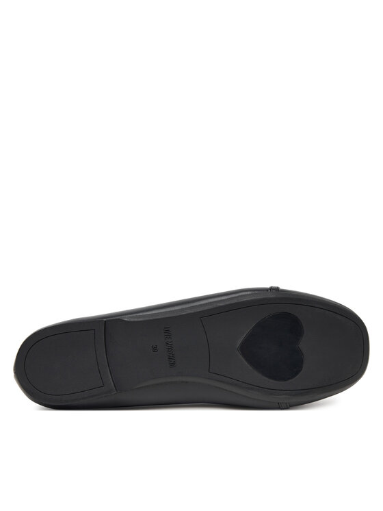 LOVE MOSCHINO LOVE MOSCHINO Baleriny JA11081G1NIE000038 Czarny