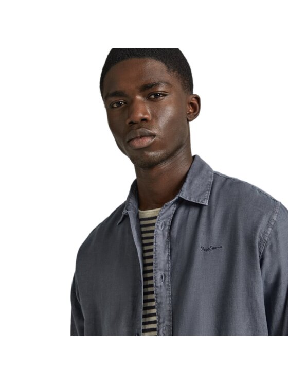 Pepe Jeans Pepe Jeans Košile Paytton PM308523 Šedá Regular Fit