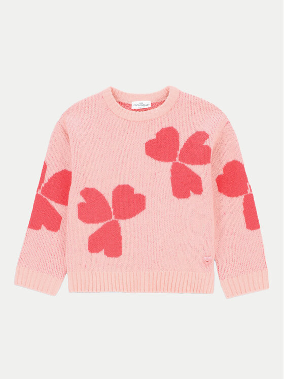 Coccodrillo Coccodrillo Sweater ZC4172101HGK Rózsaszín Regular Fit
