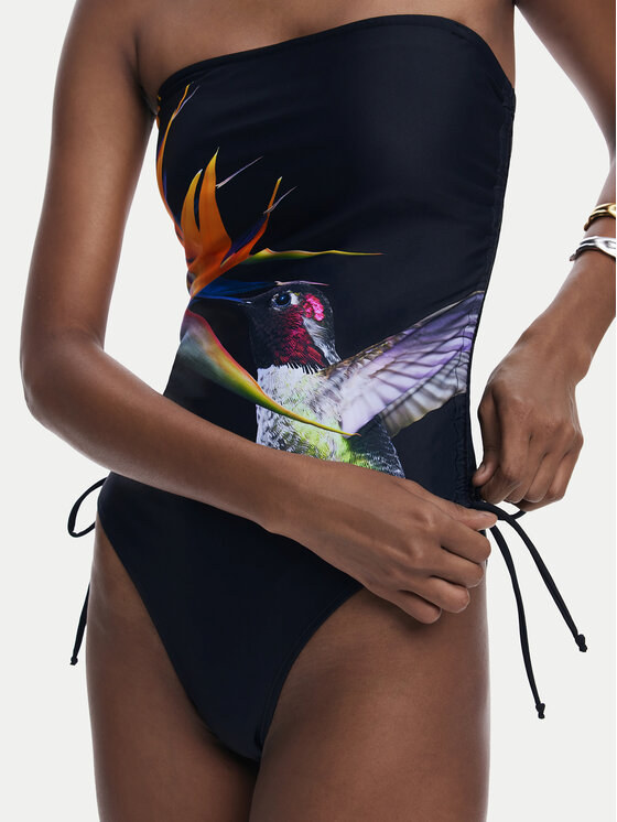 Desigual Desigual Kupaći kostim Colibri 25SWMK10 Crna