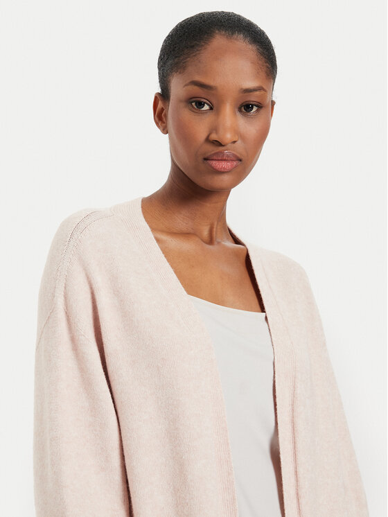 Kontatto Kontatto Strickjacke 3M0143 Rosa Relaxed Fit