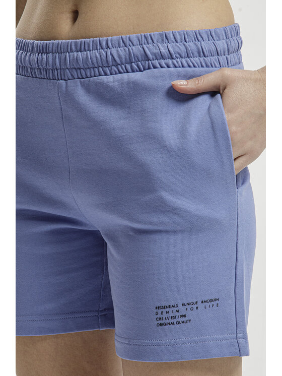Cross Jeans Cross Jeans Szorty sportowe 80129-647 Niebieski Regular Fit