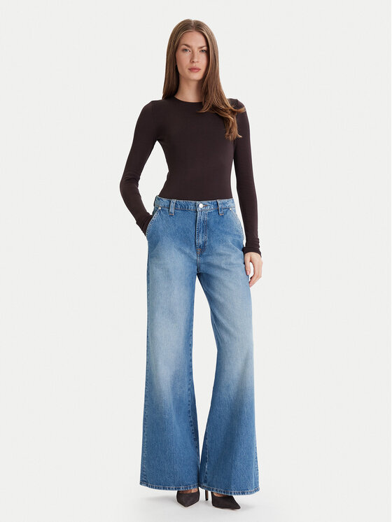 Wolford Wolford Боді Berlin 75087 Коричневий Slim Fit