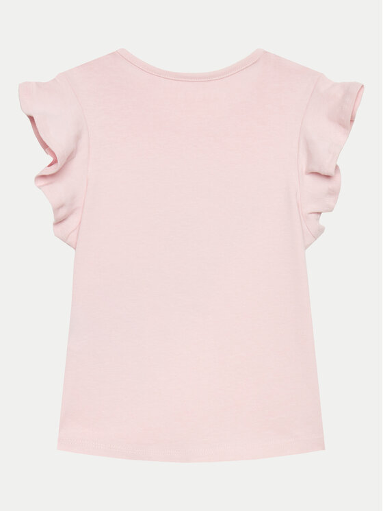 Guess Guess T-Shirt A4GI02 K6YW4 Różowy Regular Fit