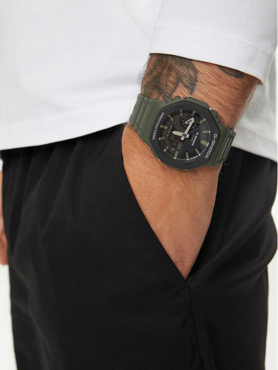 G-Shock G-Shock Hodinky GA-2110SU-3AER Zelená
