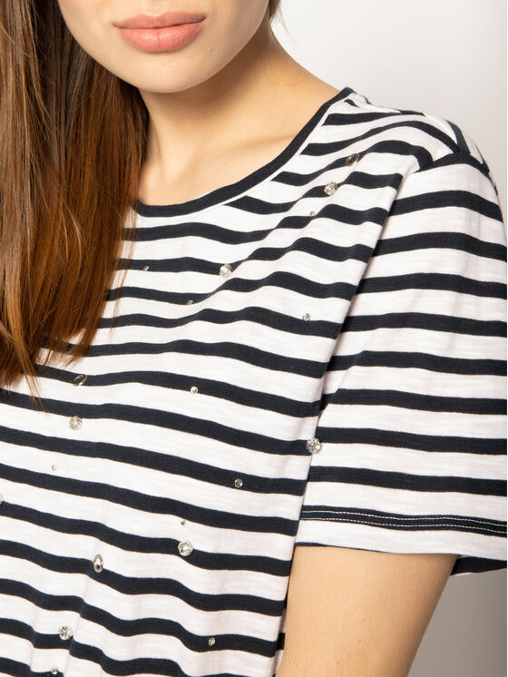 T-shirt Dines PGP20655TS Blu scuro Regular Fit
