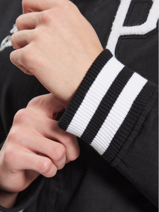 Primitive Primitive Μπόμπερ μπουφάν Union Varsity PA123104 Μαύρο Regular Fit