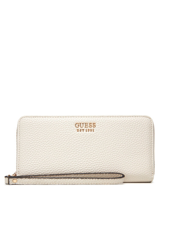 Guess Guess Didelė Moteriška Piniginė Brenton Slg SWPG96 48146 Écru