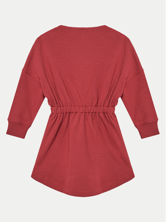Calvin Klein Jeans Calvin Klein Jeans Трикотажна сукня Monogram IG0IG02316 M Червоний Relaxed Fit