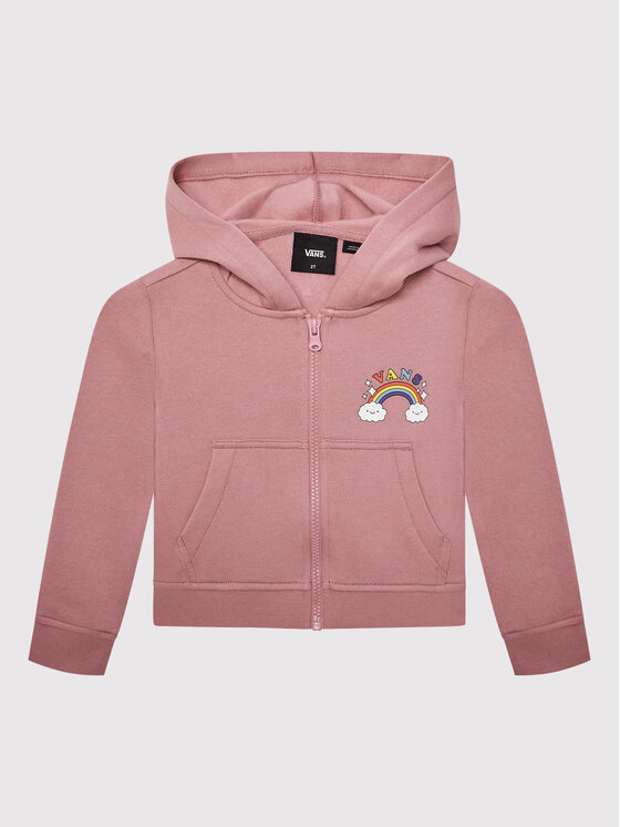 Vans Vans Суитшърт Happy Bow VN0A7RU5 Розов Regular Fit