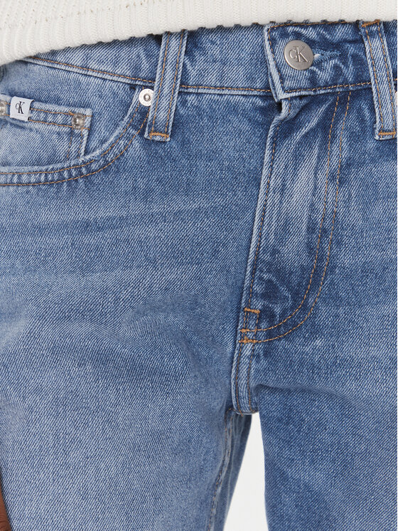 Calvin Klein Jeans Calvin Klein Jeans Traperice J20J221222 Plava Straight Fit