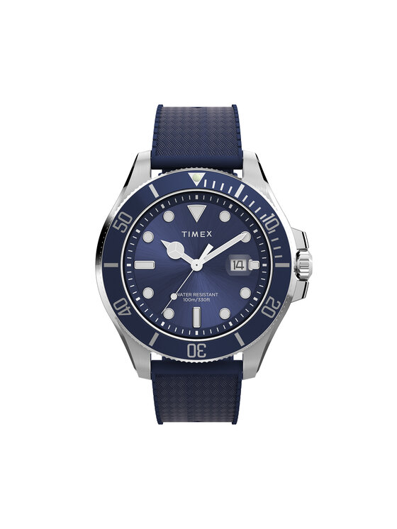 Timex Timex Zegarek TW2Y05000 Niebieski