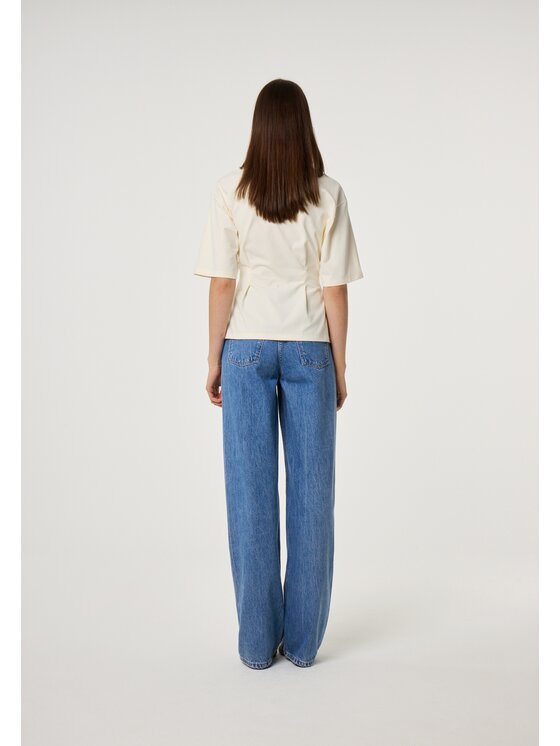 Fabienne Chapot Fabienne Chapot T-Shirt 6064-1607-178 Beżowy Slim Fit
