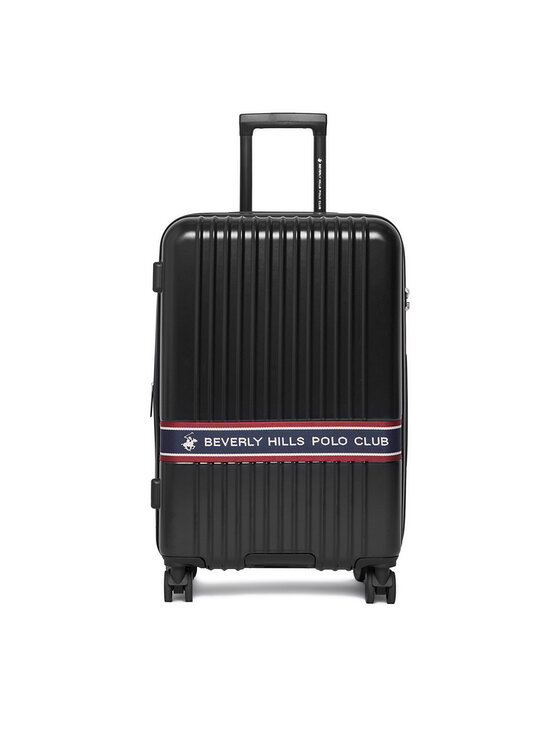 Beverly Hills Polo Club Beverly Hills Polo Club Valiză medie CEO-BHPC-M-005-08-BLACK Negru