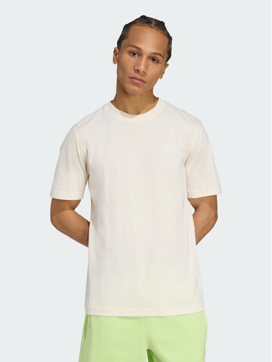 adidas adidas T-Shirt Trefoil Essentials Tee Biały Regular Fit