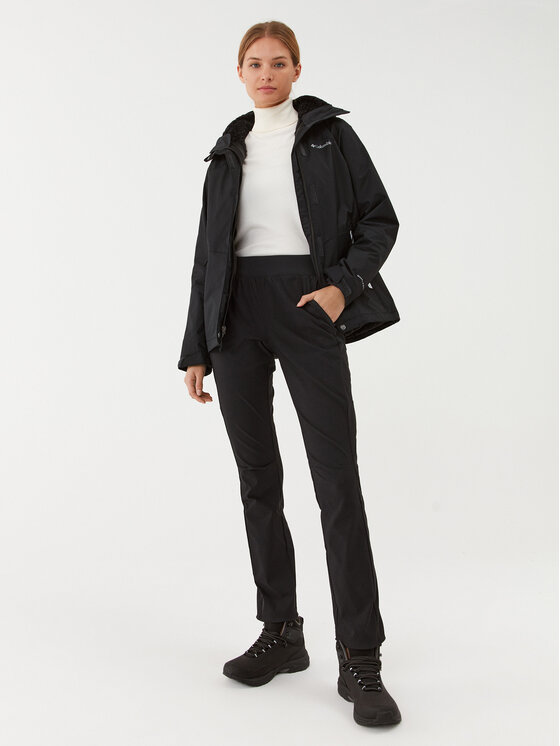 Columbia Columbia Outdoor jakna Bugaboo™ II Fleece Interchange 1799241 Crna Regular Fit