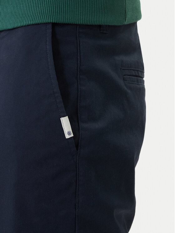 Element Element Chino kalhoty Relax Work ELYNP00188 Tmavomodrá Relaxed Fit