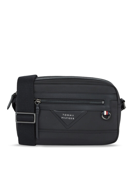 Tommy Hilfiger Crossover Torbica Th Classic Prep Camera Bag AM0AM11526 Crna