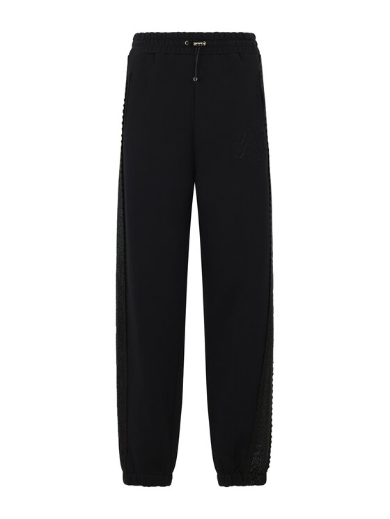 PHILIPP PLEIN PHILIPP PLEIN Spodnie dresowe 29041 Czarny Jogger Fit