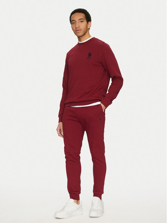 U.S. Polo Assn. U.S. Polo Assn. Παντελόνι φόρμας MUP0686 Κόκκινο Regular Fit