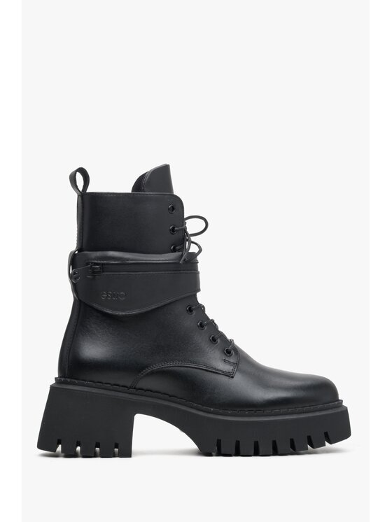 Estro Estro Μποτάκια ER00113516 Μαύρο
