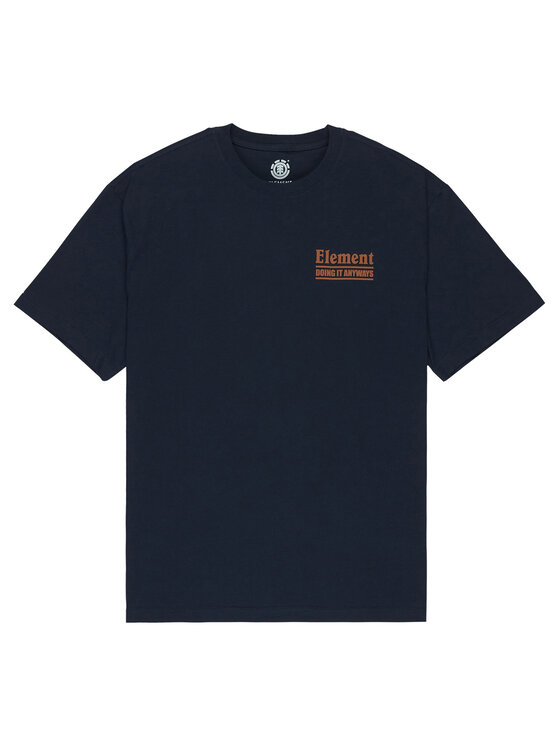 Element Element T-Shirt Anyways ELYZT00568 Tmavomodrá Relaxed Fit